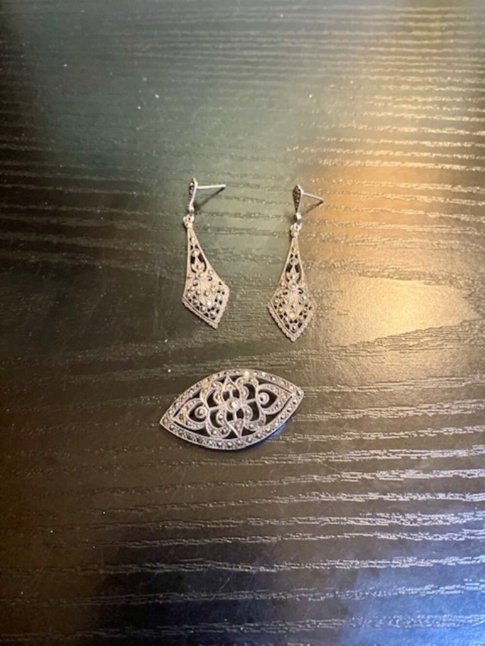 Marcasite Gasby Set